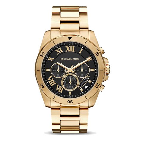 michael kors gold and black watch mens|Michael Kors Watch gold women's.